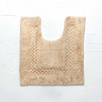 Πατάκι Μπάνιου με Λαιμό Tan Border Waffle